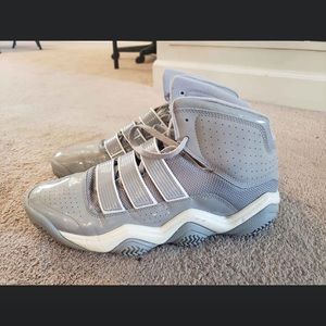 Adidas basketball shoes.